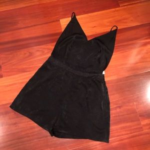 NWT Romper Backless in Black